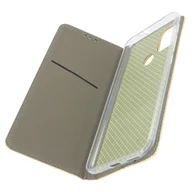 Etui i futerały do telefonów - Etui Folio do Motorola Moto G50 Magnetyczna osłona z uchwytem na kartę Stojak Złota - miniaturka - grafika 1