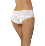 Majtki damskie - Szorty damskie majtki z koronki Polly białe, Teyli - miniaturka - grafika 1