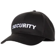 Czapki męskie - CZAPKA Z DASZKIEM SECURITY CZARNA  MFH - miniaturka - grafika 1