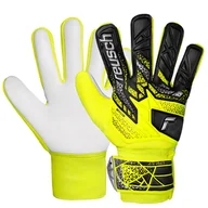 Piłka nożna - Rękawice Reusch Attrakt Starter Solid Junior 55 72 514 2014 żółty 6,5 - miniaturka - grafika 1