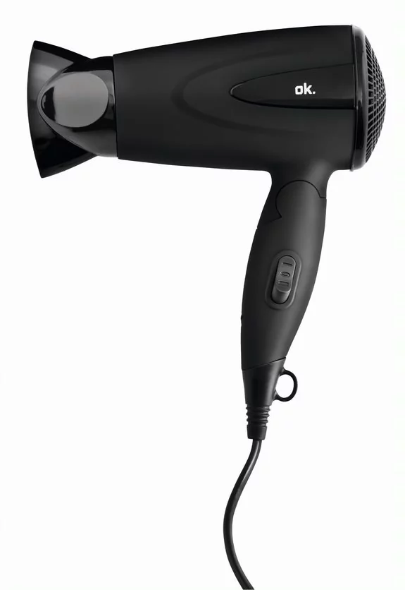 OK. OK Suszarka OK OHD 1222 B Travel Hair Dryer