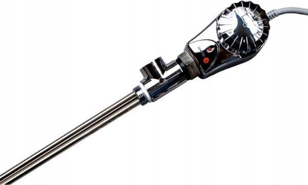 Eliko Grzałka do grzejników łazienkowych GRBT 1,2 1200W 230V termostat chrom