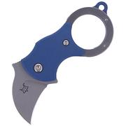 Noże - Nóż składany FOX Karambit Mini-KA FRN Blue, Bead Blasted (FX-535 BL) - miniaturka - grafika 1
