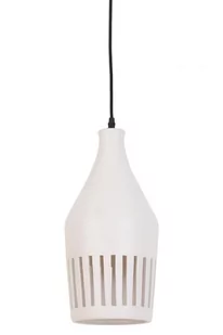 Light & Living Lampa wisząca Twinkle ceramiczna biała F-179372 - Lampy sufitowe - miniaturka - grafika 1