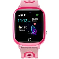 Smartwatch - GoGPS K17PK Różowy - miniaturka - grafika 1