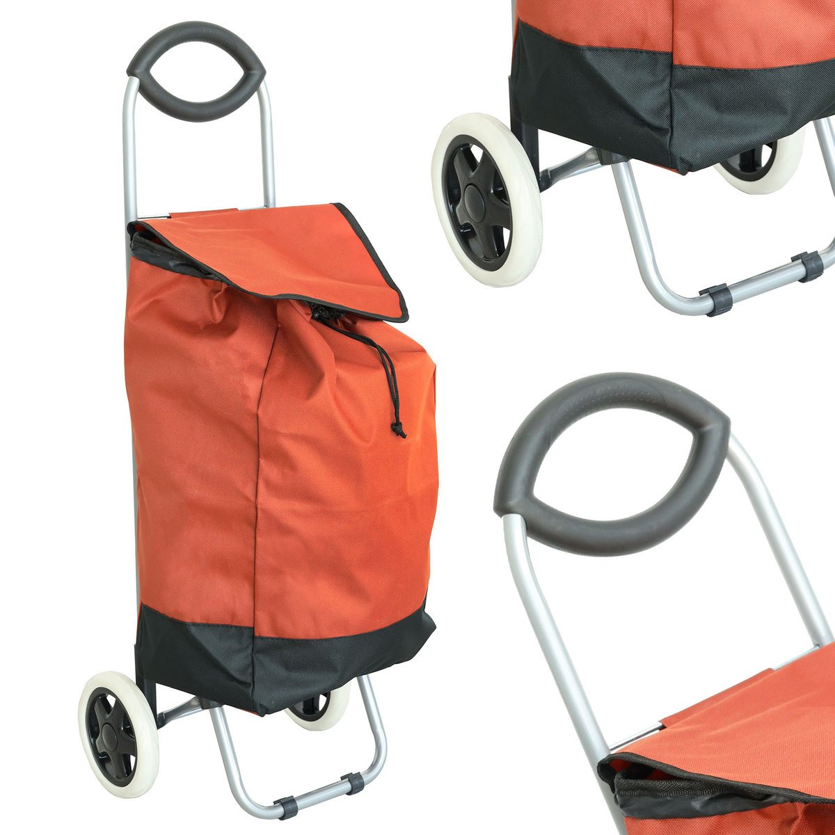 Torba na kółkach wózek składany mocny na zakupy