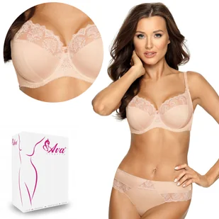 Biustonosz Soft Side Support AV 1922 miękki beżowy  65D - Biustonosze - miniaturka - grafika 1