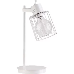 Sigma Lampka biurkowa  LUTO biała nowoczesna (50085) - Lampy stojące - miniaturka - grafika 1