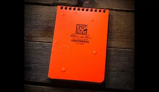 Rite in the Rain - Notes wodoodporny - 4 x 6   - OR46 - Orange - Survival - akcesoria - miniaturka - grafika 4