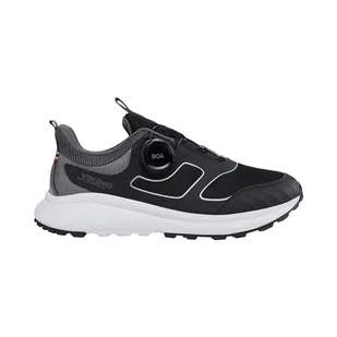 Viking Dziecięce buty Aero Wp Boa Walking Shoe uniseks, Black Charcoal, 39 EU Schmal - Buty dla chłopców - miniaturka - grafika 1