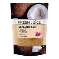 Pozostałe akcesoria do kąpieli i SPA - Fresh Juice, Sól do kąpieli, Kokos i Orchidea, 500g - miniaturka - grafika 1