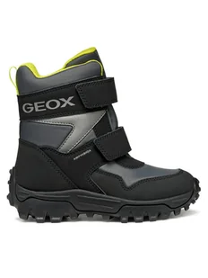 Geox Śniegowce J Himalaya B Abx J46FRE 0FU50 C1267 M Szary - Buty dla chłopców - miniaturka - grafika 1