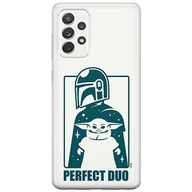 Etui i futerały do telefonów - ERT GROUP etui na telefon Samsung A52 5G / A52 LTE 4G / A52S 5G, case oryginalny i oficjalnie licencjonowany przez Star Wars, wzór Baby Yoda 034, optymalnie dopasowane, plecki z TPU - miniaturka - grafika 1