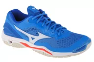 Piłka ręczna - Mizuno Wave Stealth V X1GA180024, Męskie, buty do piłki ręcznej, Niebieski - miniaturka - grafika 1