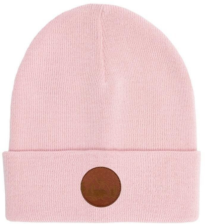 4f Czapka Beanie z bawełny organicznej jasny róż EDUKAMP