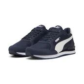 Buty trekkingowe męskie - Sneakersy nylonowe unisex ST Runner v4 PUMA Club Navy White Blue - miniaturka - grafika 1