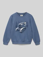 Swetry dla chłopców - Sweter o kroju regular fit z mieszanki bawełny - miniaturka - grafika 1