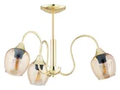 Lampy sufitowe - Julietta żyrandol 3xE27 złoty O3333 W3 ZL - miniaturka - grafika 1