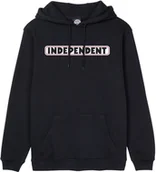 Bluzy męskie - bluza męska INDEPENDENT BAR LOGO HOOD Black - miniaturka - grafika 1