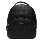 Plecaki - Liu Jo Plecak Ecs M Backpack AF5157 E0027 Czarny - miniaturka - grafika 1