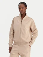 Bluzy damskie - Guess Bluza V5BQ15 KCX22 Beżowy Regular Fit - miniaturka - grafika 1