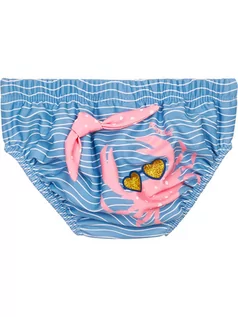 Body dla niemowląt - Playshoes Pieluszka kąpielowa w kolorze błękitnym - grafika 1