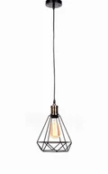 Lampy sufitowe - Lumina Deco Lampa wisząca COBI LDP 11609 BK ) Deco - miniaturka - grafika 1