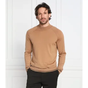 BOSS Wełniany sweter Favino | Regular Fit - Swetry męskie - miniaturka - grafika 1