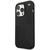 Etui i futerały do telefonów - Speck Presidio2 Grip - Antypoślizgowe etui iPhone 14 Pro (Black / Black / White) - miniaturka - grafika 1