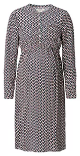 ESPRIT Maternity Damska sukienka tkana pielęgniarska z długim rękawem, Dark Red - 611, 36 - Sukienki ciążowe - miniaturka - grafika 1