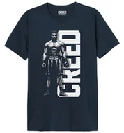 Koszulki męskie - bawełna dywizja koszulka męska, Granatowy, XL - miniaturka - grafika 1