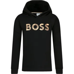 BOSS Kidswear Bluza | Regular Fit - Bluzy dla dziewczynek - miniaturka - grafika 1