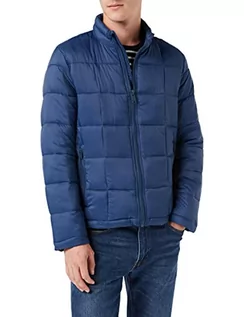 Kurtki męskie - dockers Męska kurtka nylonowa Lightweight Quilted, niebieski (Ocean Blue), XL - grafika 1