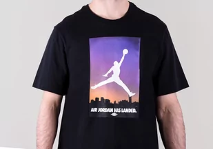 Nike Air Jordan 23 Tee Black - Koszulki męskie - miniaturka - grafika 1