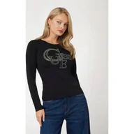 Bluzki damskie - GUESS Bluzka | Regular Fit - miniaturka - grafika 1