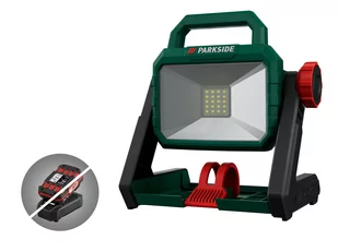 PARKSIDE Akumulatorowy reflektor LED, 20 V PLSA 20-Li A1 (bez akumulatora i ładowarki) - Oświetlenie warsztatowe - miniaturka - grafika 1