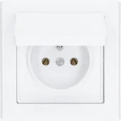 Gniazdka elektryczne - Gniazdo łazienkowe kuchenne JOWISZ biały - miniaturka - grafika 1