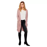 Swetry damskie - Jacqueline de Yong NOS Jdymarco L/S długi kardigan KNT Noos kurtka z dzianiny, różowy (Wororose)., XL - miniaturka - grafika 1