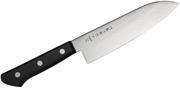 Noże kuchenne - Tojiro Nóż kuchenny Damascus Santoku F-331 17 cm uniwersalny 3267 - miniaturka - grafika 1