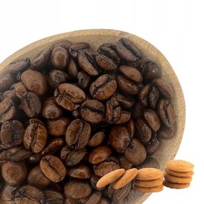 Kawa smakowa arabica Ciasteczko Maślane ziarnista/mielona 1kg
