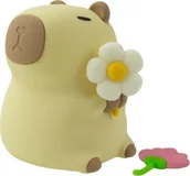 Lampy stojące - Lampka nocna LED Kapibara Florystka - miniaturka - grafika 1