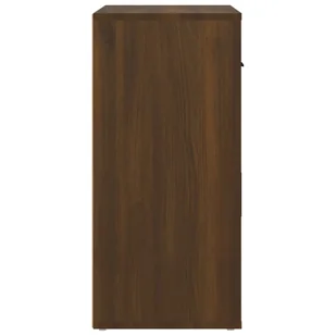 Lumarko Szafka, brązowy dąb, 80x33x70 cm, materiał drewnopochodny - Szafki do salonu - miniaturka - grafika 6