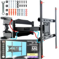 Inne akcesoria audio-wideo - MOCNY OBROTOWY UCHYLNY UCHWYT SLIM DO TELEWIZORA TV 32-70 CALE VESA - miniaturka - grafika 1