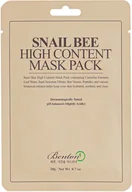 Maseczki do twarzy - Benton Snail Bee High Content Mask Pack Maska w płacie 20 g - miniaturka - grafika 1