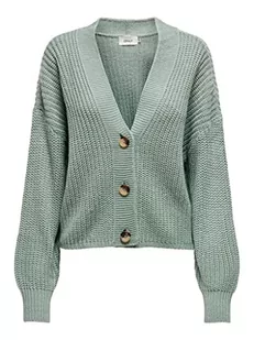 Only Kobiety Onlcarolspring L/S Cardigan Knt Kardigan, Chinois Green, L - Swetry damskie - miniaturka - grafika 1