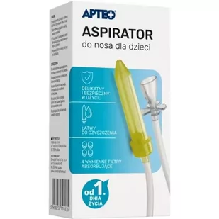 SYNOPTIS PHARMA SP. Z O.O. SYNOPTIS PHARMA SP Z O.O APTEO CARE Aspirator do nosa 1 szt 9063248 - Aspiratory do nosa - miniaturka - grafika 1