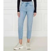 Spodnie damskie - Patrizia Pepe Jeansy | Mom Fit | high waist - miniaturka - grafika 1