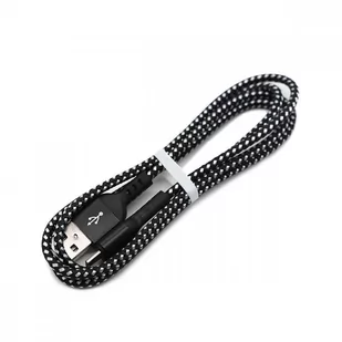 Kabel USB C fast charge 2.4A MCE482 Czarny - Ładowarki do telefonów - miniaturka - grafika 3
