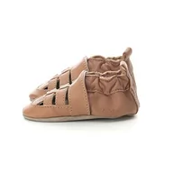 Kapcie damskie - Robeez Sandiz Veg, kapcie dziecięce, Camel, 18 EU - miniaturka - grafika 1