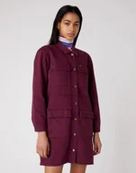 Sukienki - WRANGLER UTILITY DENIM DRESS DAMSKA SUKIENKA MATERIAŁOWA WILD BERRY W29YML14K 112128600 - Wrangler - miniaturka - grafika 1